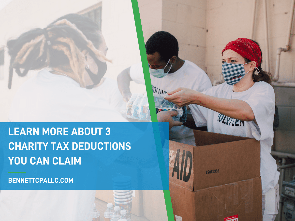 Learn More About 3 Charity Tax Deductions You Can Claim