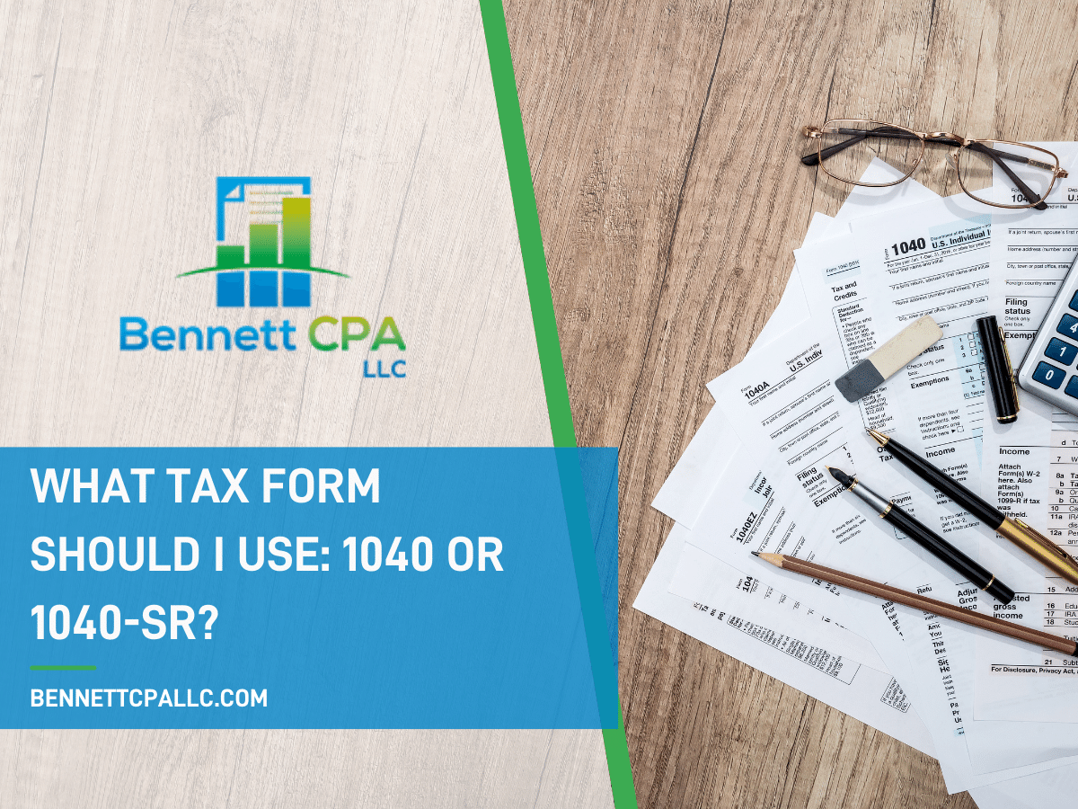 What Tax Form Should I Use: 1040 Or 1040-SR?