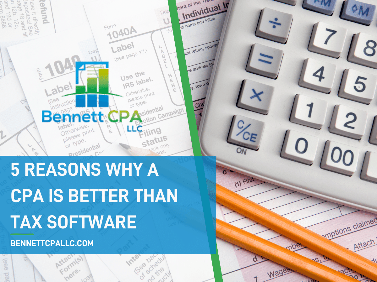 blog post graphic for Why a CPA is better than tax software